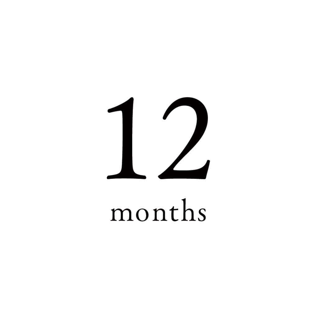 「12months」の月齢カード