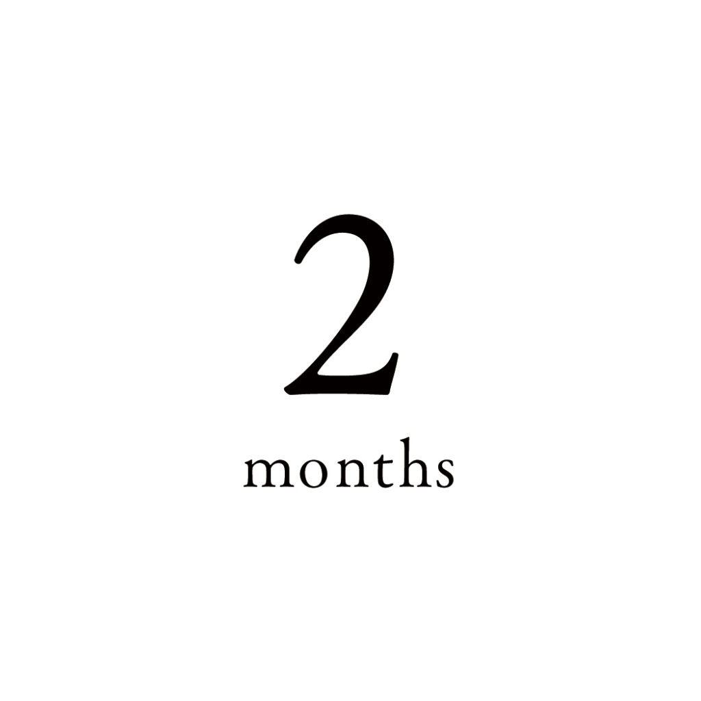 「2months」の月齢カード